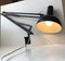 Black Articulated Architect's Desk or Wall Lamp from Louis Poulsen, 1970s 2