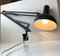 Black Articulated Architect's Desk or Wall Lamp from Louis Poulsen, 1970s, Image 2