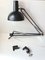 Black Articulated Architect's Desk or Wall Lamp from Louis Poulsen, 1970s 4