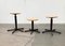 Vintage German Industrial Workshop or Office Stools, Set of 3, Image 12