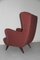 Italienischer Mid-Century Sessel, 1950er 1