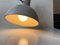 Lámpara de pared o escritorio de arquitecto articulado en blanco de Louis Poulsen, años 80, Imagen 5