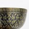 19th Century Thai Solid Silver Gilt & Niello Enamel Betel Bowls, Siam, 1860s, Set of 3 19