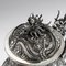 19th Century Chinese Export Solid Silver Tea Set, Woshing, Shanghai, 1890s, Set of 4, Image 24
