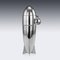 20th Century Art Deco Silver Plated Zeppelin Cocktail Shaker, 1930s 8