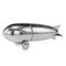 20th Century Art Deco Silver Plated Zeppelin Cocktail Shaker, 1930s, Image 1