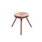 Mid-Century Rustic Oak Work Stool, Image 7