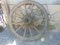 Pre-War Wooden Garden Wheel 1
