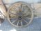 Pre-War Wooden Garden Wheel, Image 2