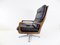 Black Leather Chair by Eugen Schmidt for Solo Form 7