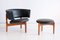 Three-Legged Stools in Teak by Sven Ellekaer for Christian Linneberg, Denmark, 1962,Set of 2 7