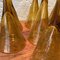 Blown Glass Pomponnette Champagne Flutes from Biot, France, 1960s, Set of 12 4