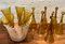 Blown Glass Pomponnette Champagne Flutes from Biot, France, 1960s, Set of 12, Image 7
