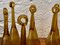 Blown Glass Pomponnette Champagne Flutes from Biot, France, 1960s, Set of 12 3