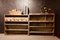 Industrial Bookcase or Display Cabinets in Metal, Set of 2 13