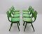 Vintage Green Stacking Dining Chairs by Roland Rainer, Vienna, 1952, Set of 12, Image 8
