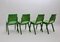Sedie da pranzo accatastabili vintage verdi di Roland Rainer, Vienna, 1952, set di 12, Immagine 5