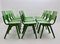 Vintage Green Stacking Dining Chairs by Roland Rainer, Vienna, 1952, Set of 12 3