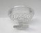 Art Deco Crystal Glass Fruit Bowl with Feet 7