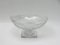 Art Deco Crystal Glass Fruit Bowl with Feet 2