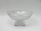 Art Deco Crystal Glass Fruit Bowl with Feet, Image 2