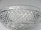 Art Deco Crystal Glass Fruit Bowl with Feet 10