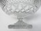 Art Deco Crystal Glass Fruit Bowl with Feet 16