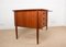 Double-Sided Teak Boomerang Ministry Desk by Göran Strand, Sweden, 1960s, Image 7