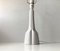 Vintage Scandinavian White Ceramic Table Lamp from Søholm, 1970s, Image 3