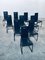 Postmodern Architectural Dining Chairs, Italy, 1980s, Set of 10 21