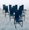 Postmodern Architectural Dining Chairs, Italy, 1980s, Set of 10 22