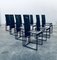Postmodern Architectural Dining Chairs, Italy, 1980s, Set of 10, Image 17