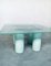 Architectural Design Square Serene Dining Table by Lella & Massimo Vignelli for Jolly, Italy, 1980, Image 6