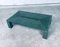 Postmodern Coffee Table in Faux Green Turtle Shell with Brass Inlay, Italy, 1980s 16