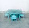 Postmodern Architectural Round Serenissimo Dining Table by Lella & Massimo Vignelli for Acerbis, Italy, 1980s, Image 10