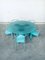 Postmodern Architectural Round Serenissimo Dining Table by Lella & Massimo Vignelli for Acerbis, Italy, 1980s 6