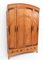 Oak Art Nouveau Arts & Crafts Gold Wardrobe Wardrobe by Gustave Serrurier-Bovy 3