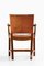 Model 3758a or The Red Chair by Kaare Klint for Rud. Rasmussen 12