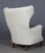 Danish Lounge Chair in Lambswool, 1940s 6