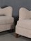 Danish Lambswool Lounge Chairs, 1940s, Set of 2 3