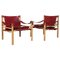 Safari Model Scirocco Chairs by Arne Norell, Set of 2 1