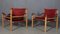 Safari Model Scirocco Chairs by Arne Norell, Set of 2 6