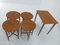 Mid-Century Set of Stools and Table by Poul Hundevad, Denmark, 1960s, Image 12