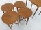 Mid-Century Set of Stools and Table by Poul Hundevad, Denmark, 1960s, Image 11