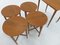 Set e sgabelli Mid-Century di Poul Hundevad, Danimarca, anni '60, Immagine 11