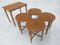 Mid-Century Set of Stools and Table by Poul Hundevad, Denmark, 1960s, Image 9