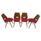 Mid-Century Dining Chairs from Tatra Pravenec, 1960s, Set of 4 1