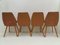 Chaises de Salon Mid-Century de Tatra Pravenec, 1960s, Set de 4 3