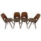 Mid-Century Dining Chairs from Tatra Pravenec, 1960s, Set of 4, Image 1