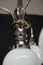 Lámpara de araña Art Déco de cromo con cuatro luces, años 30, Imagen 5